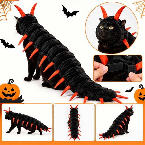 Halloween Cat Centipede Outfit