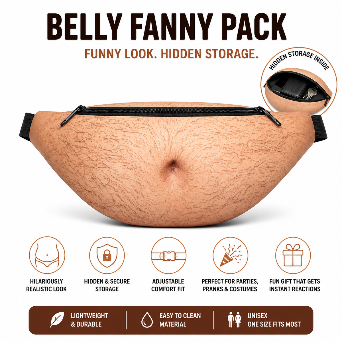 Dad Bod Belly Bag